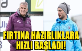 Trabzonspor hazırlıklara hızlı başladı!