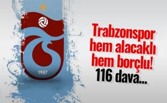 Trabzonspor hem alacaklı hem borçlu: 116 davası hala yargıda