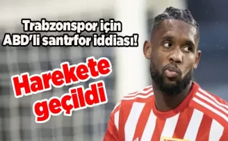 Trabzonspor için ABD’li santrfor iddiası! “Harekete geçildi“