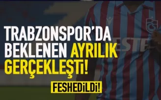 Trabzonspor Kouassi ile sözleşmesini feshetti... 