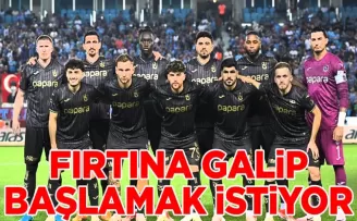 Trabzonspor lige galip başlamak istiyor