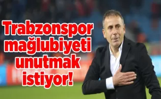Trabzonspor mağlubiyeti unutmak istiyor!
