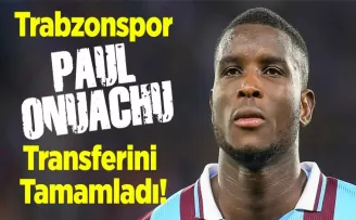 Trabzonspor, Paul Onuachu Transferini Tamamladı!
