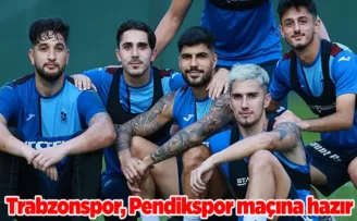 Trabzonspor, Pendikspor maçına hazır