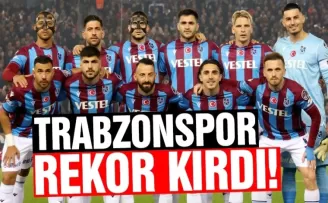 Trabzonspor rekor kırdı!