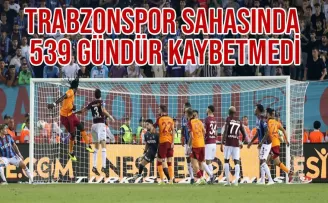 Trabzonspor sahasında 539 gündür kaybetmedi