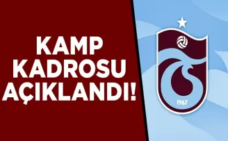 Trabzonspor, Samsunspor Maçı Hazırlıklarını Tamamladı – Kamp Kadrosu Açıklandı