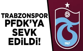 Trabzonspor Samsunspor maçı sonrası PFDK’ya sevk edildi
