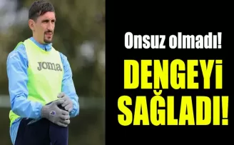 Trabzonspor Savic’e Güveniyor! Savunmada Dengeyi Sağladı