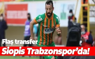 Trabzonspor Siopis'i transfer etti!