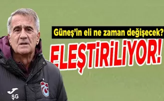 Trabzonspor Taraftarından Şenol Güneş’e Eleştiri