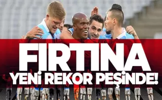 Trabzonspor tarihi rekor peşinde