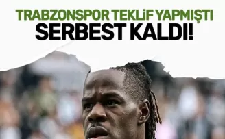 Trabzonspor teklif yapmıştı, serbest kaldı!