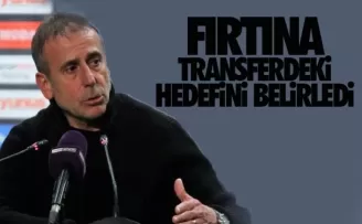 Trabzonspor transferdeki hedefini belirledi