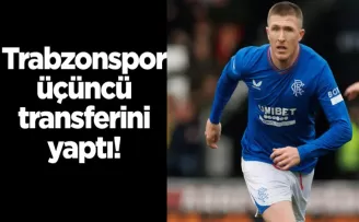 Trabzonspor üçüncü transferini yaptı!