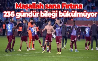 Trabzonspor'un 236 gündür bileği bükülmüyor