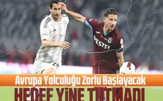 Trabzonspor’un Avrupa Yolculuğu Zorlu Başlayacak