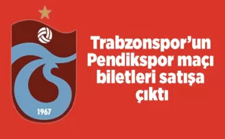 Trabzonspor’un Pendikspor maçı biletleri satışa çıktı