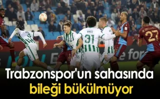 Trabzonspor'un sahasında bileği bükülmüyor