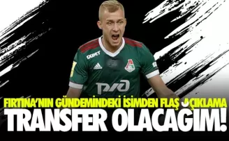 Trabzonspor'un transfer listesindeki Barinov'dan flaş açıklama