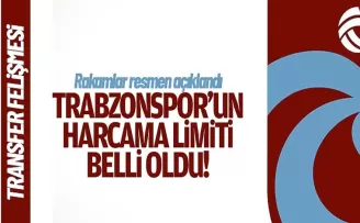 Trabzonspor'un transferde harcama limiti açıklandı!