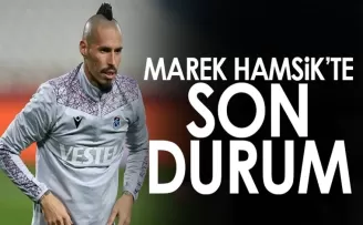 Trabzonspor’un yıldızı Hamsik’te son durum!