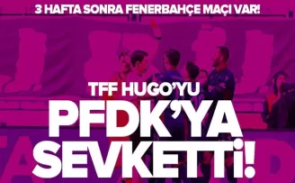 Trabzonspor'un yıldızı Vitor Hugo PFDK'ya sevk edildi!