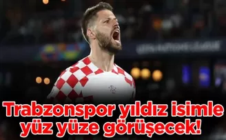 Trabzonspor yıldız isimle yüz yüze görüşecek! 