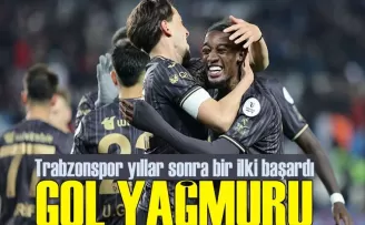 Trabzonspor yıllar sonra bir ilki başardı