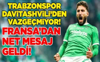 Trabzonspor Zuriko Davitashvili İçin Vazgeçmiyor