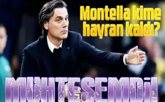 Trabzonsporlu oyuncuya Montella hayran kaldı; Eren muhteşemdi!