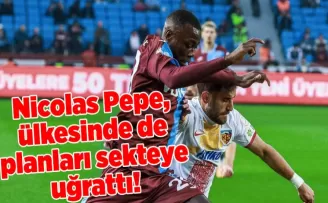 Trabzonsporlu Pepe, ülkesinde de planları sekteye uğrattı!