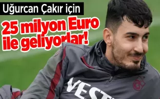 Trabzonsporlu Uğurcan Çakır için 25 milyon Euro ile geliyorlar!