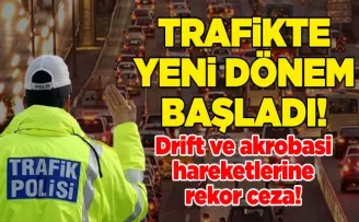 Trafikte yeni dönem başladı