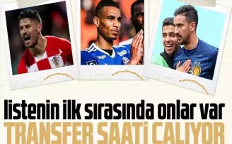 Transfer saati çalıyor