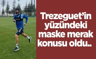 Trezeguet’in yüzündeki maske merak konusu oldu.. İşte faydası 
