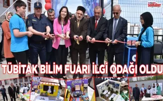 TÜBİTAK Bilim Fuarı ilgi odağı oldu