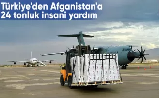Türkiye, Afganistan’a 24 tonluk insani yardım yaptı