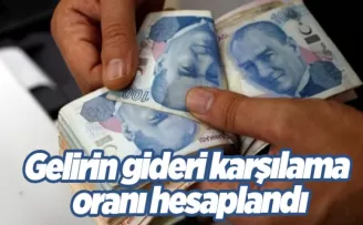Türkiye’de gelirin gideri karşılama oranı hesaplandı: Son 20 yılın dibi!
