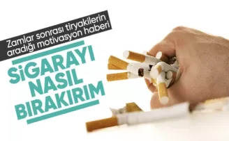 Türkiye’de son 8 yılda 136 bin 961 kişi sigarayı bıraktı