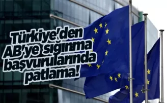 Türkiye’den AB’ye sığınma başvurularında patlama!