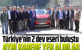 Türkiye’nin 2 dev eseri buluştu