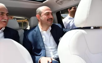 Türkiye’nin otomobili Togg, Terme ilçesinde tanıtıldı