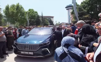 Türkiye’nin otomobili Togg’un tanıtımı Turhal’da yapıldı