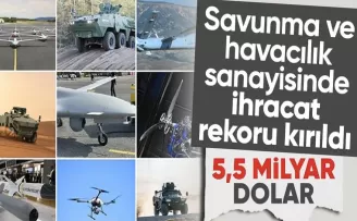 Türkiye’nin savunma ve havacılık sanayisinden 2023’te ihracat rekoru