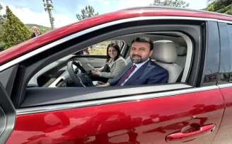 Türkiye’nin yerli otomobili Togg, Karabük’te tanıtıldı