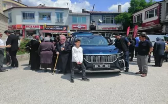 Türkiye’nin yerli otomobili Togg, Kargı’da tanıtıldı