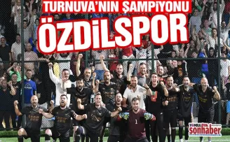 Turnuva’nın şampiyonu Özdilspor