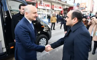 Ulaştırma ve Altyapı Bakanı Karaismailoğlu, Amasya'da konuştu: