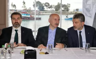 Ulaştırma ve Altyapı Bakanı Karaismailoğlu, Trabzon’da konuştu: